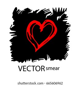 heart, vector, red, day, symbol, element, love