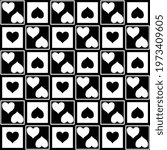 Heart vector - seamless vector background illustration pattern heart pattern