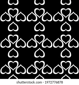 Heart vector - seamless vector background illustration pattern heart pattern