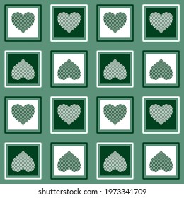 Heart vector - seamless vector background illustration pattern heart pattern