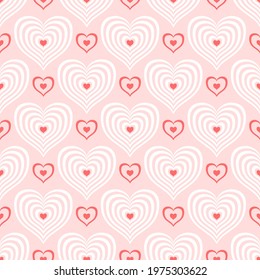 Heart vector - seamless vector background illustration pattern heart pattern