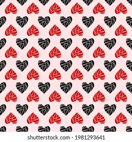 Heart vector - seamless vector background illustration pattern heart pattern