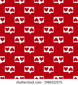 Vector cardíaco - patrón de ilustración de fondo vectorial transparente patrón de corazón