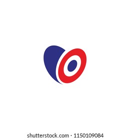 heart vector template. love vector icon