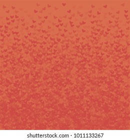 Heart vector which consists of isolated elements. Modern style with beautiful elements in heart vector. Can be used as print, wallpaper, cards, valentine cards, logo, background and etc.