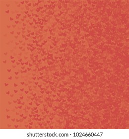 Heart vector which consists of isolated elements. Modern style with beautiful elements in heart vector. Can be used as print, wallpaper, cards, valentine cards, logo, background and etc.