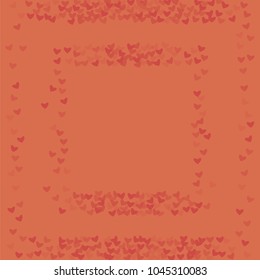 Heart vector which consists of isolated elements. Modern style with beautiful elements in heart vector. Can be used as print, wallpaper, cards, valentine cards, logo, background and etc.