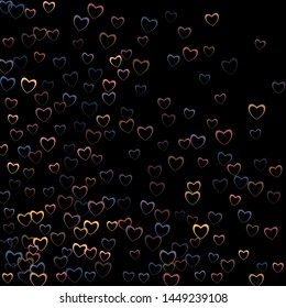 Heart vector which consists of isolated elements. Modern style with beautiful elements in heart vector. Can be used as print, wallpaper, cards, valentine cards, banner, background and etc.