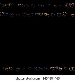 Heart vector which consists of isolated elements. Modern style with beautiful elements in heart vector. Can be used as print, wallpaper, cards, valentine cards, banner, background and etc.