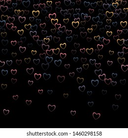 Heart vector which consists of isolated elements. Modern style with beautiful elements in heart vector. Can be used as print, wallpaper, cards, valentine cards, banner, background and etc.