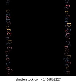 Heart vector which consists of isolated elements. Modern style with beautiful elements in heart vector. Can be used as print, wallpaper, cards, valentine cards, banner, background and etc.