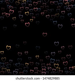 Heart vector which consists of isolated elements. Modern style with beautiful elements in heart vector. Can be used as print, wallpaper, cards, valentine cards, banner, background and etc.