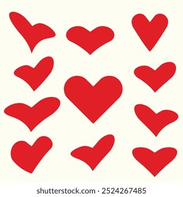 Heart vectors eps file editable 