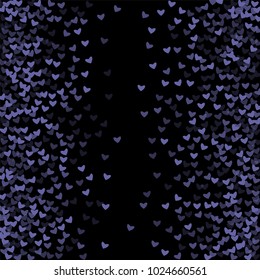Heart violet which consists of isolated elements. Modern style with beautiful elements in heart violet. Can be used as print, wallpaper, cards, valentine cards, logo, background and etc.