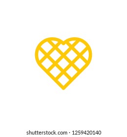 Heart waffle Logo