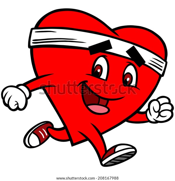 Heart Walk Stock Vector (Royalty Free) 208167988