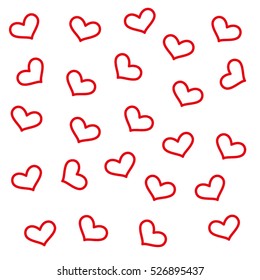 heart, wallpaper, background, vector icon, eps10