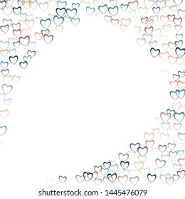 Heart wallpaper which consists of isolated elements. Modern style with beautiful elements in heart wallpaper. Can be used as print, wallpaper, cards, valentine cards, banner, background and etc.