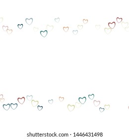 Heart wallpaper which consists of isolated elements. Modern style with beautiful elements in heart wallpaper. Can be used as print, wallpaper, cards, valentine cards, banner, background and etc.