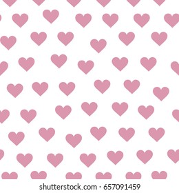 Heart wallpaper.Vector illustration.