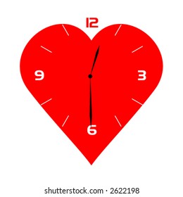 heart watch (vector)