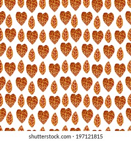 heart, watercolor, pattern