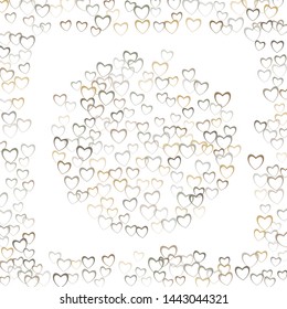 Heart wedding which consists of isolated elements. Modern style with beautiful elements in heart wedding. Can be used as print, wallpaper, cards, valentine cards, banner, background and etc.