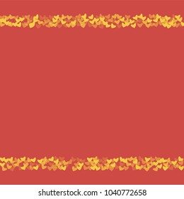 Heart which consists of isolated elements. Modern style with beautiful elements in heart. Can be used as print, wallpaper, cards, valentine cards, logo, background and etc.