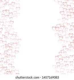 Heart which consists of isolated elements. Modern style with beautiful elements in heart. Can be used as print, wallpaper, cards, valentine cards, banner, background and etc
