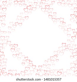 Heart which consists of isolated elements. Modern style with beautiful elements in heart. Can be used as print, wallpaper, cards, valentine cards, banner, background and etc