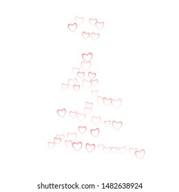 Heart which consists of isolated elements. Modern style with beautiful elements in heart. Can be used as print, wallpaper, cards, valentine cards, banner, background and etc