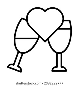 Heart Wine icon design for personal commercial use