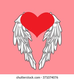 heart and wings