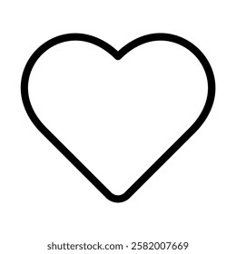 Heart Wishlist Love Icon for Shop E-Commerce