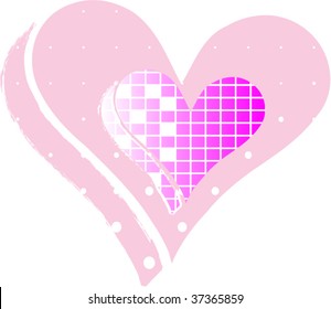 Heart within a heart - very unique