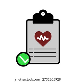 heartache notes graphic icon vector