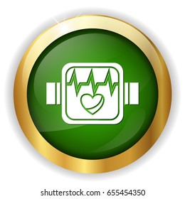 heartbeat arm band icon