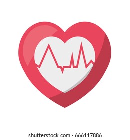 Heartbeat count red