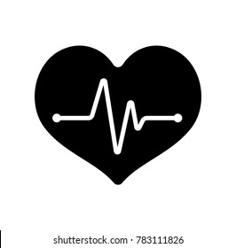 heartbeat / ECG / EKG icon