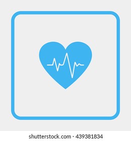 Heartbeat icon.