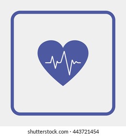 Heartbeat icon.