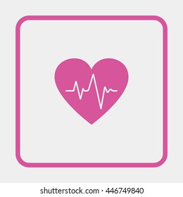 Heartbeat icon.