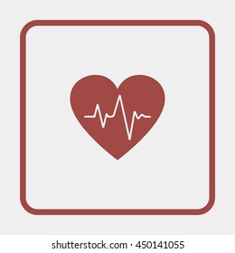 Heartbeat icon.