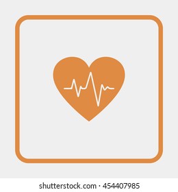 Heartbeat icon.