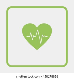 Heartbeat icon.
