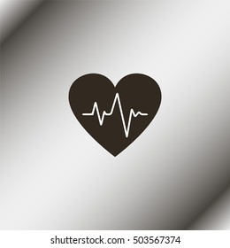 Heartbeat icon.