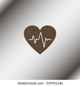 Heartbeat icon.