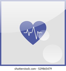 Heartbeat icon.