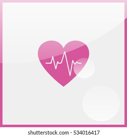Heartbeat icon.