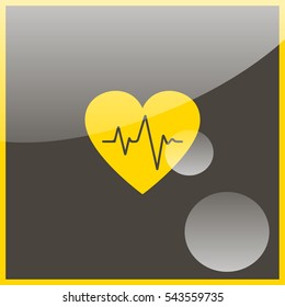 Heartbeat icon.